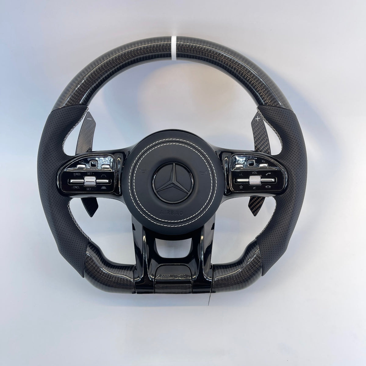 (15–21) C43 AMG Carbon Fiber Steering Wheel